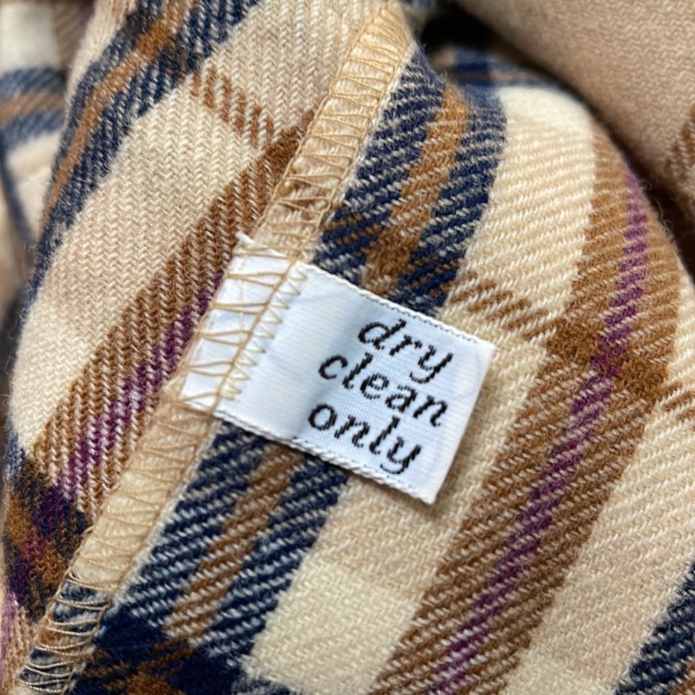 Vintage Pendleton Button Front Belted Jacket Crea… - image 7